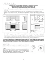 Предварительный просмотр 5 страницы Frigidaire CFEF210CS6 Control Use & Care Manual