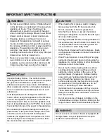 Preview for 4 page of Frigidaire CFEF2411RW Use & Care Manual