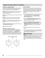 Preview for 8 page of Frigidaire CFEF3007LBA Use & Care Manual