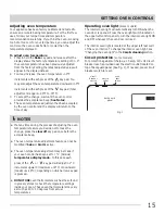 Предварительный просмотр 15 страницы Frigidaire CFEF3012LWA Use & Care Manual