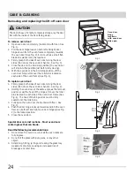 Предварительный просмотр 24 страницы Frigidaire CFEF3018LMB Use & Care Manual