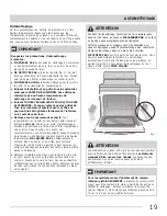 Предварительный просмотр 47 страницы Frigidaire CFEF3018LMB Use & Care Manual