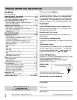 Preview for 34 page of Frigidaire CFEF3019MBB Use & Care Manual