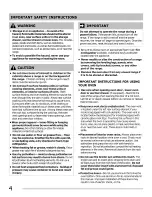 Preview for 36 page of Frigidaire CFEF3019MBB Use & Care Manual