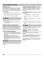 Preview for 46 page of Frigidaire CFEF3019MBB Use & Care Manual