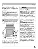 Preview for 53 page of Frigidaire CFEF3019MBB Use & Care Manual