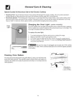 Preview for 14 page of Frigidaire CFEF320GSB Use & Care Manual