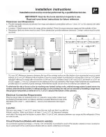 Предварительный просмотр 5 страницы Frigidaire CFEF357GS2 Use & Care Manual