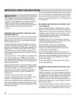 Preview for 6 page of Frigidaire CFEH2411UW Use & Care Manual