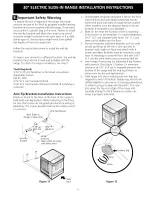 Preview for 11 page of Frigidaire CFES3015LW3 Installation Instructions Manual