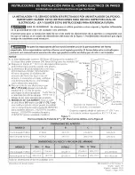 Предварительный просмотр 10 страницы Frigidaire CFEW3025LBA Installation Instructions Manual