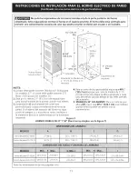 Предварительный просмотр 11 страницы Frigidaire CFEW3025LBA Installation Instructions Manual