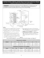 Предварительный просмотр 20 страницы Frigidaire CFEW3025LBA Installation Instructions Manual