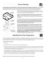 Preview for 19 page of Frigidaire CFGF366FBC Use & Care Manual