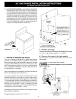 Preview for 4 page of Frigidaire CFGF368GBA Installation Instructions Manual