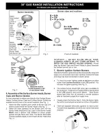 Preview for 6 page of Frigidaire CFGF368GBA Installation Instructions Manual