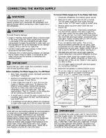 Preview for 8 page of Frigidaire CFHT1713LZ1 Use & Care Manual