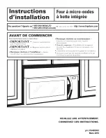 Preview for 24 page of Frigidaire CFMV152CLBA Installation Instructions Manual