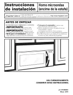 Preview for 47 page of Frigidaire CFMV152CLBA Installation Instructions Manual