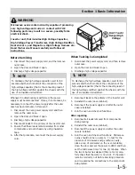 Preview for 7 page of Frigidaire CFMV152KW Servicing Manual