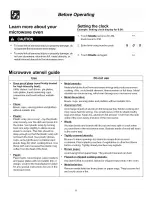 Preview for 8 page of Frigidaire CFMV157GBA Use & Care Manual