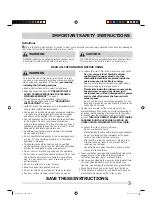 Preview for 3 page of Frigidaire CFMV1645T Use & Care Manual