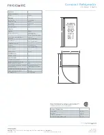 Предварительный просмотр 2 страницы Frigidaire CFPH31M6LM Brochure & Specs