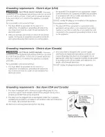Предварительный просмотр 9 страницы Frigidaire CFRE5711KW0 Installation Instructions Manual
