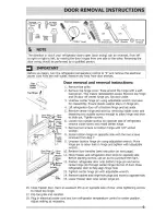 Preview for 5 page of Frigidaire CFTR1826PS5 Use & Care Manual