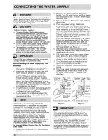 Preview for 8 page of Frigidaire CFTR1826PS5 Use & Care Manual