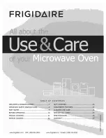 Preview for 1 page of Frigidaire CGBM185KBA Use & Care Manual