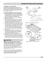 Предварительный просмотр 13 страницы Frigidaire CGDS3065KB1 Service Use & Care Manual