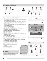 Preview for 6 page of Frigidaire CGEF3031KBB Use & Care Manual