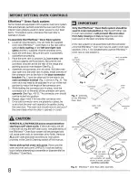 Preview for 8 page of Frigidaire CGEF3031KBB Use & Care Manual