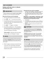 Preview for 24 page of Frigidaire CGEF3031KBB Use & Care Manual