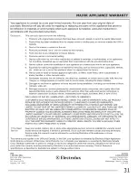 Preview for 31 page of Frigidaire CGEF3031KBB Use & Care Manual