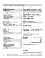 Preview for 2 page of Frigidaire CGEF3055KBB Use & Care Manual