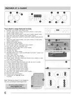 Preview for 6 page of Frigidaire CGEF3055KBB Use & Care Manual