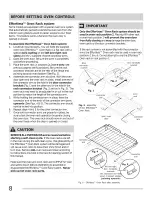 Preview for 8 page of Frigidaire CGEF3055KBB Use & Care Manual