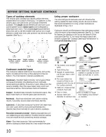 Preview for 10 page of Frigidaire CGEF3055KBB Use & Care Manual