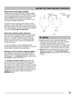 Preview for 9 page of Frigidaire CGEF3055MBB Use & Care Manual