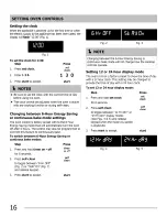 Preview for 16 page of Frigidaire CGEF3055MBB Use & Care Manual