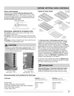 Preview for 7 page of Frigidaire CGEF3057KFC Use & Care Manual