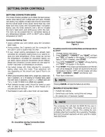 Предварительный просмотр 24 страницы Frigidaire CGES3045KB1 Service Use & Care Manual