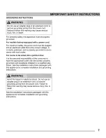 Preview for 7 page of Frigidaire CGES3065PFA Use & Care Manual