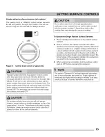 Preview for 13 page of Frigidaire CGES3065PFA Use & Care Manual