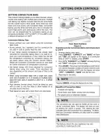 Предварительный просмотр 13 страницы Frigidaire CGEW3065KBA Use & Care Manual