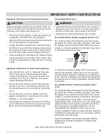 Preview for 7 page of Frigidaire CGIS3065PFD Use & Care Manual