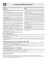 Preview for 4 page of Frigidaire CGLEF379DBE Use & Care Manual