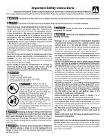 Preview for 3 page of Frigidaire CGLEF379DBF Use & Care Manual